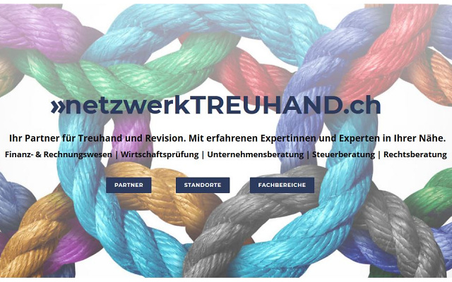 Logo netzwerkTREUHAND ch Logo netzwerkTREUHAND ch