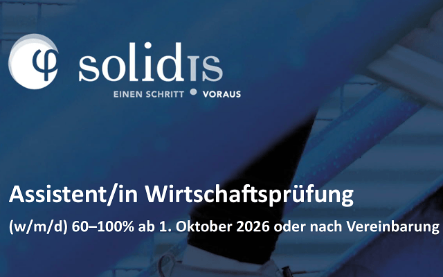 Assistentin Wirtschaftspr&uuml;fung 60 - 100%